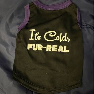 Black and Purple Dog 𝓼𝓱𝓲𝓻𝓣 𝓝𝓦𝓞𝓣